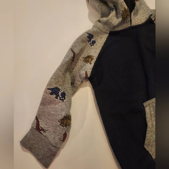 Free Plant Baby Boy 2 Piece Dinosaur Theme Hoodie and Jogger Set in Size 24M - Picture 3 of 10